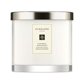 Lime Basil & Mandarin Deluxe Candle 600g