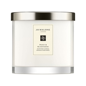Peony & Blush Suede Deluxe Candle