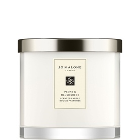 Peony & Blush Suede Deluxe Candle