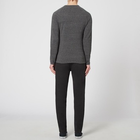 Textured Crew Sweater