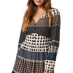 Jacinta Spot Print Dress