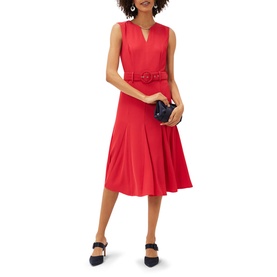 Jayne Belted Panel Dress
