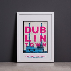 Dublin Town Poolbeg Large Print