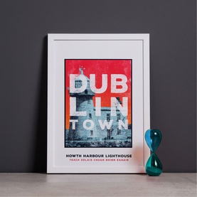Dublin Town Howth Small Print