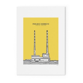 Landmark Yellow Poolbeg Small Print