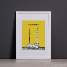 Landmark Yellow Poolbeg Small Print