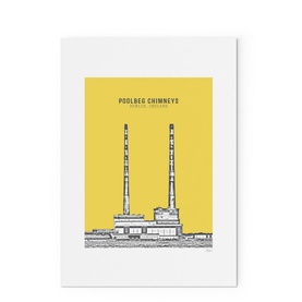 Landmark Yellow Poolbeg Small Print