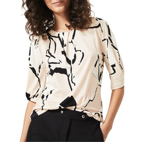 Jetta Marble Print Top