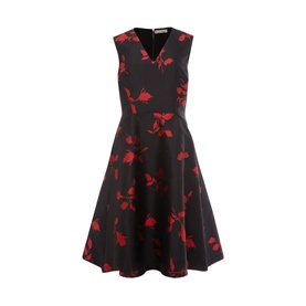 Jordyn Floral Jacquard Dress