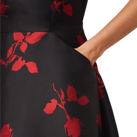 Jordyn Floral Jacquard Dress