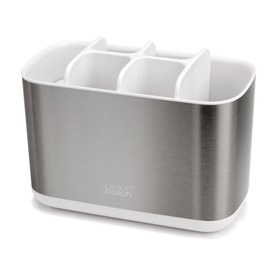 EasyStore Steel Large Toothbrush Holder