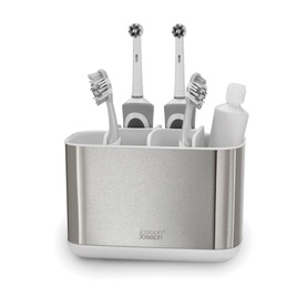 EasyStore Steel Large Toothbrush Holder