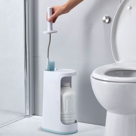 Flex Store Toilet Brush with Storage Caddy