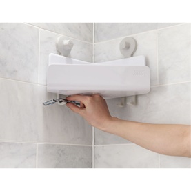 EasyStore&trade; Corner Shower Shelf