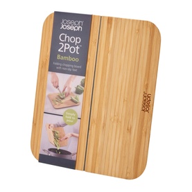 Chop2Pot&trade; Bamboo Folding Chopping Board Small