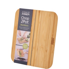 Chop2Pot&trade; Bamboo Folding Chopping Board Small