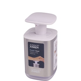 Presto Steel Soap Dispenser White