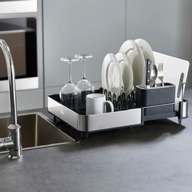 Extend&trade; Steel Expandable Dish Drainer