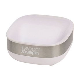 Slim&trade; Steel Compact Soap Dish White