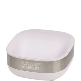 Slim&trade; Steel Compact Soap Dish White