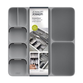 DrawerStore&trade; Cutlery Organiser Grey
