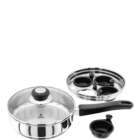 Stainless Steel Four Hole Egg Poacher