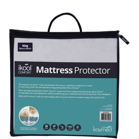 Ikool Comfort 40cm deep Mattress Protector White