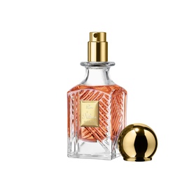 KILIAN PARIS Love, Don't Be Shy Refillable EDP 30ml in faceted clear glass bottle with coral-pink fragrance and gold ball cap