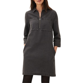 Kirsty Denim Zip Dress