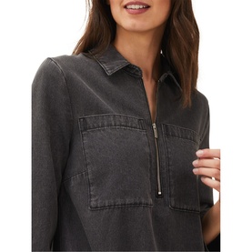 Kirsty Denim Zip Dress