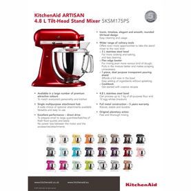 4.8 L Artisan Stand Mixer