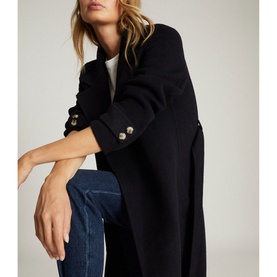 Leah Longline Belted Coat