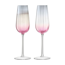 Set of Two Dusk Champagne Flutes 250ml