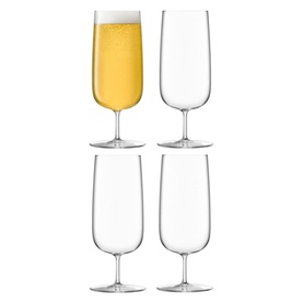 Borough Pilsner Glasses Set Of Four