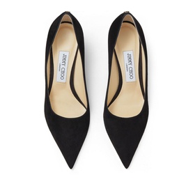 Love 85 JC Emblem Suede Pumps