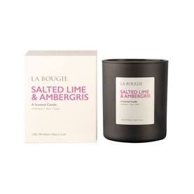 Salted Lime And Ambergris Candle