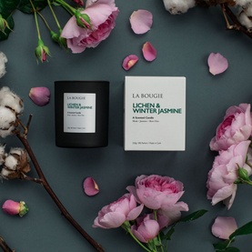 Lichen & Winter Candle