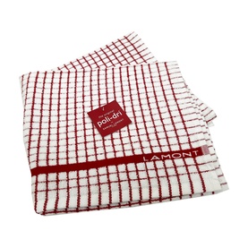 Poli-Dri Red Tea Towel