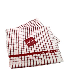 Poli-Dri Red Tea Towel