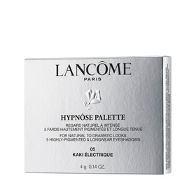 Lanc&ocirc;me Hypn&ocirc;se Drama Eyeshadow Palette in Kaki &Eacute;lectrique 05, silver compact packaging, 4g