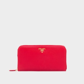 Large Saffiano Leather Wallet