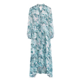 Lauretta Marble Print Maxi Dress