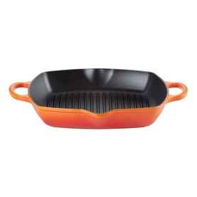 Le Cre Grill Pan Deep Volcanic