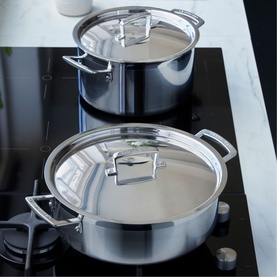 3-Ply Stainless Steel Sauteuse 28cm