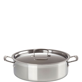 3-Ply Stainless Steel Sauteuse 28cm
