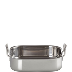 3-Ply Stainless Steel Square Roaster 26cm