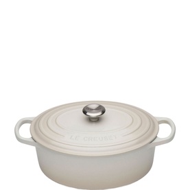 Signature Cast Iron Oval Casserole 27cm