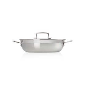 3-Ply Stainless Steel Shallow Casserole 26cm