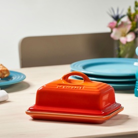 Stoneware Butter Dish