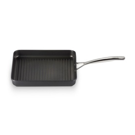 Toughened Non-Stick Ribbed Square Grill 28cm